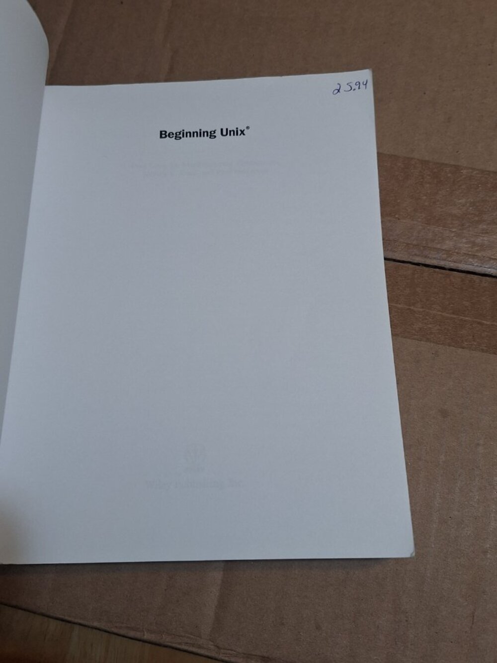 Beginning Unix - Picture 3 of 15